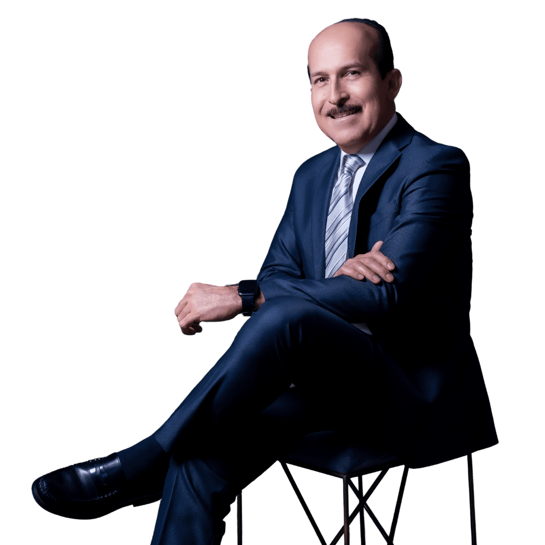 Retrato del Mtro. Jorge Luis Rodríguez, director del despacho